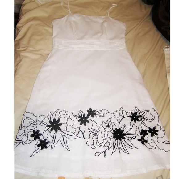 NWT Crisp white LAPIS  dress and jacket set M 8-10 - Picture 7 of 10